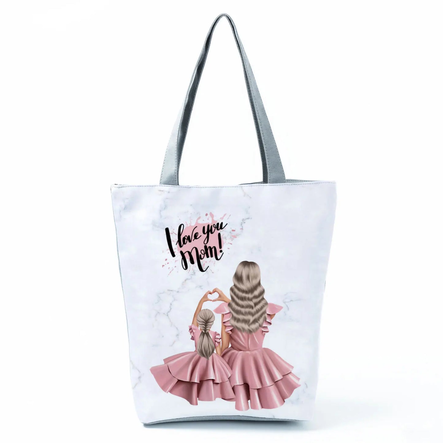 Golden Afro Woman Printed Handbags Pretty Fashion Shoulder Bag Eco Portable Shopping Bag High Capacity Beach Bag Practical Tote
