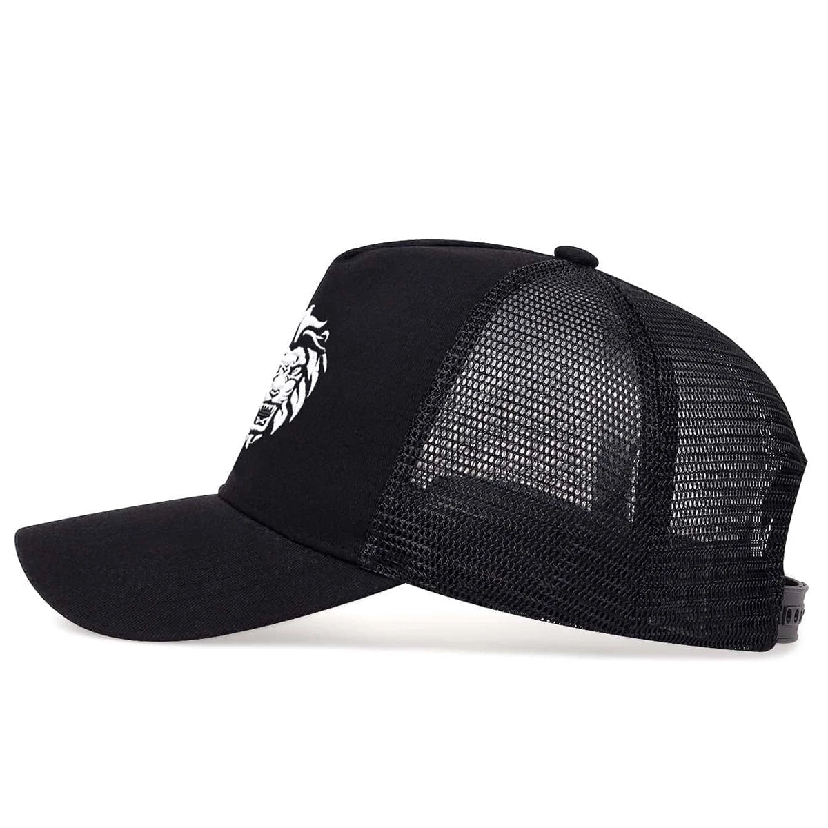 Unisex Lion Head Embroidery Baseball Net Caps Spring and Summer Outdoor Adjustable Casual Hats Sunscreen Hat Sports Cap