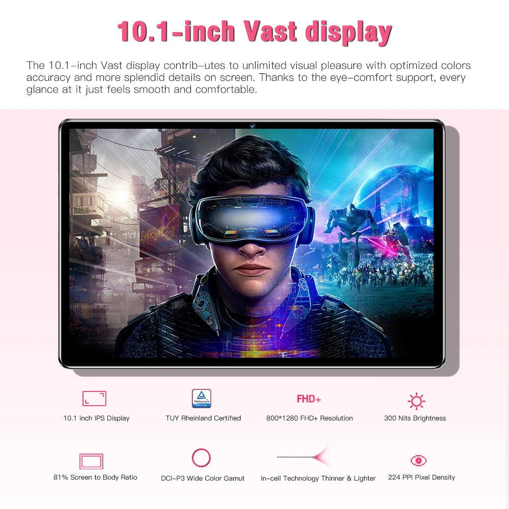 Lx Tab U 10.1inch 2MP+5MP 1.5+16GB 4000mAh Android 7 2MP+5MP 3G network learning machine tablet