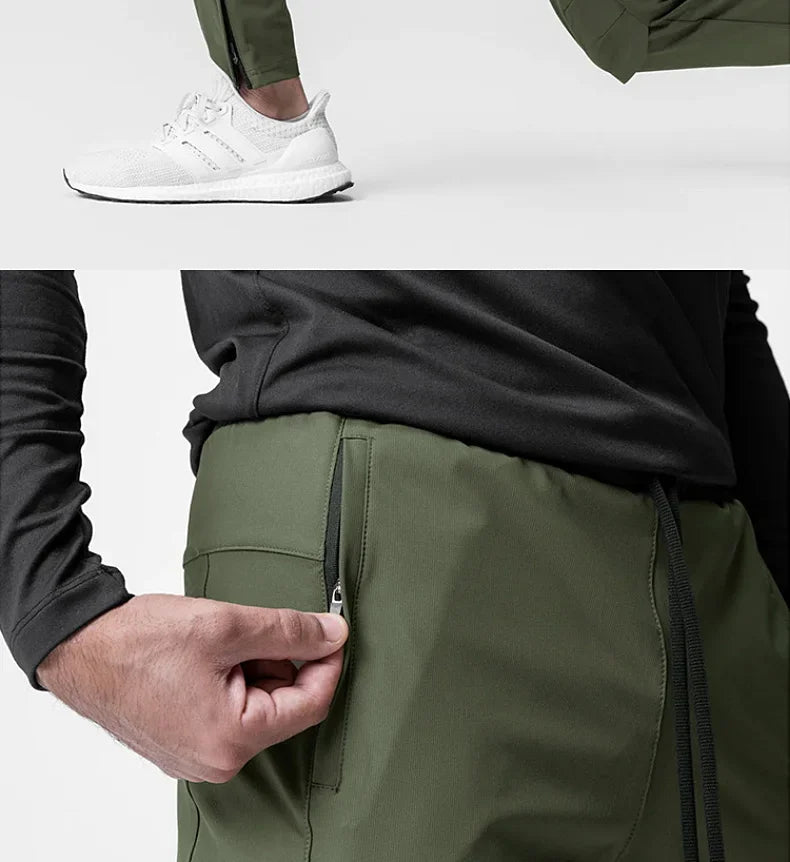 Men's Joggers Pants Quick Dry Running Sweatpants Gym Fitness Outdoor Hip Hop Casual Track Trousers Training Workout Sportswear