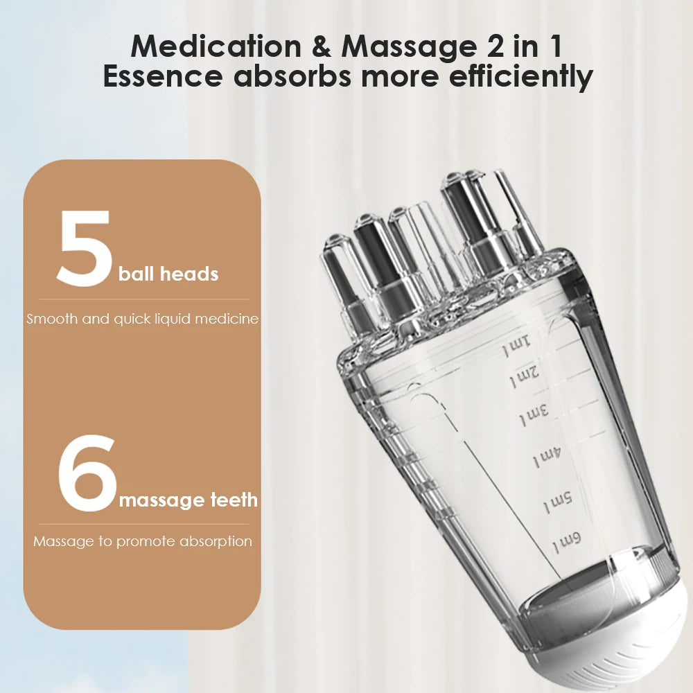 Scalp Applicator Head Massage Comb And 30ml Hair Essential Oil Hair Growth Products Medicine Liquid Applicator Massager Brush