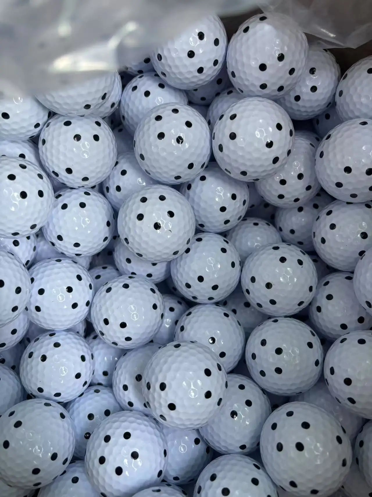 KGOLF Golf Simulator Special Ball Bla Dot Golf Ball Profional Distance Double Layer Structure Sports Fitn Fans Supplies