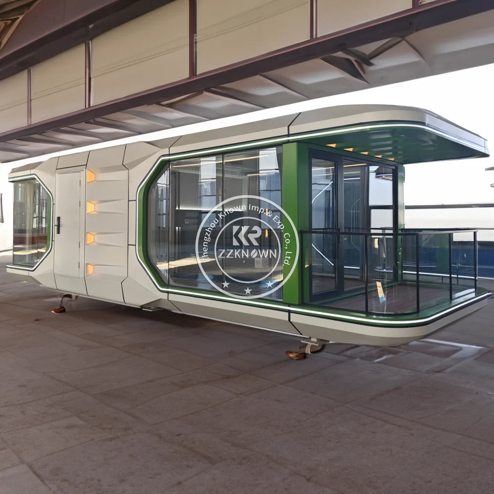 China Steel Frame Modular Modern Foldable Prefab Luxury Expandable Folding Container Houses