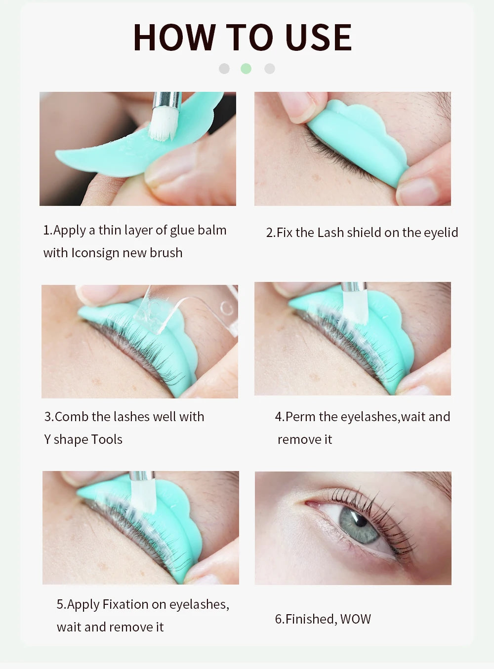 ICONSIGN Lash Glue Balm For Lash Lifting Fast Fixing Shape Eyelash Brow Lashes Lift Waterproof Wax Beauty Makeup Tools