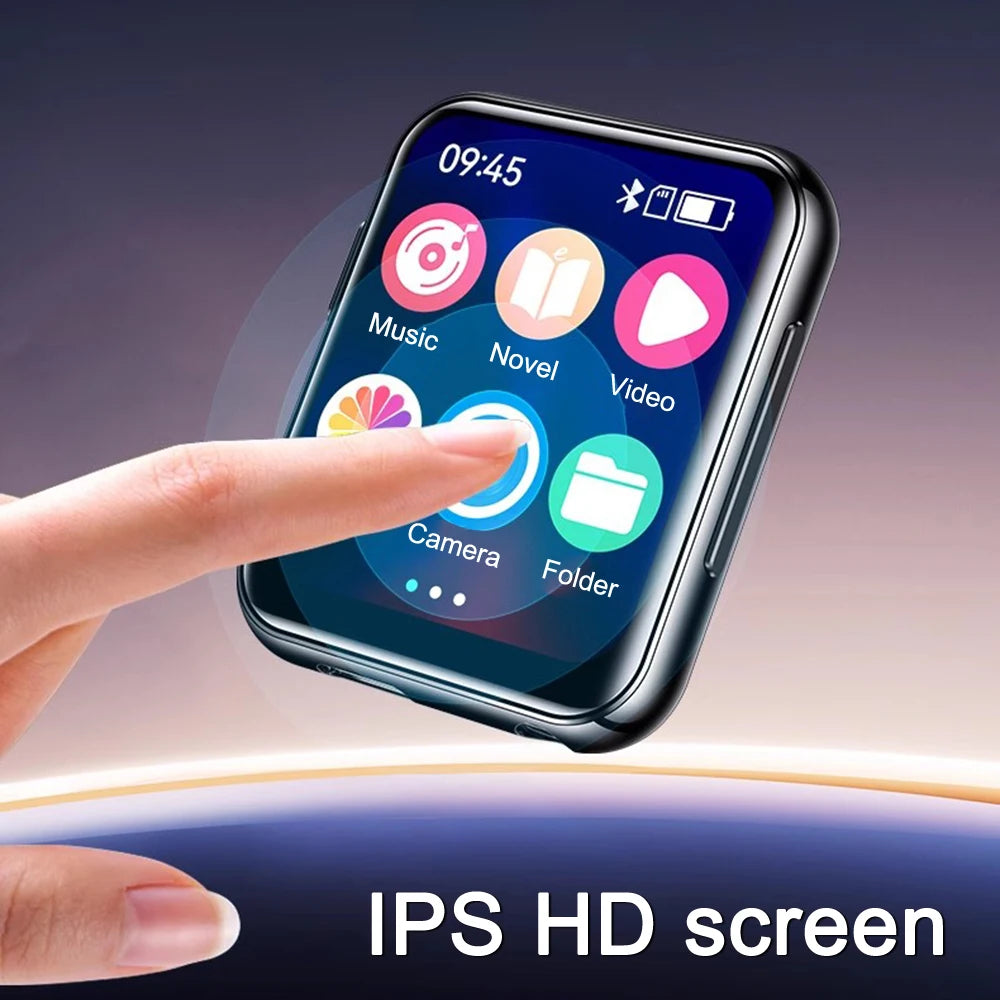 MP3 Music Player with Bluetooth High Resolution Walkman MP4 Full Touch Screen Built-in Speaker Video Playe FM/E-book плееры