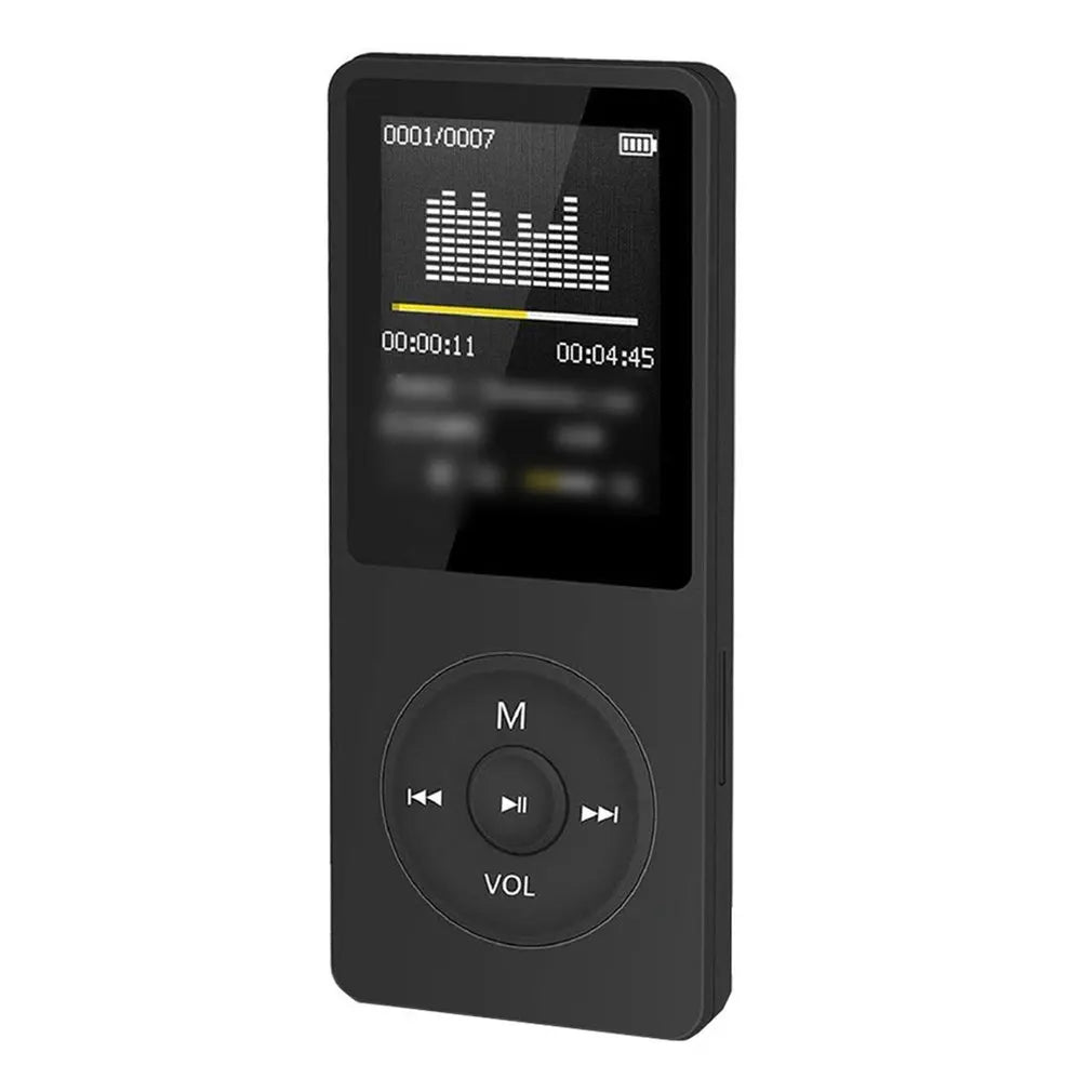 Portable MP3 Player With LCD Screen FM Radio Video Hifi MP4 Player Movies E-books Music Players Built-in Microphone Dropshipping