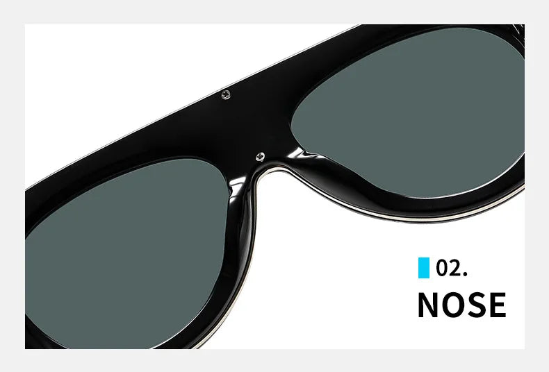 Oversized Oval Pilot Shield Sunglasses Women Big 2025 Luxury Brand Retro Y2K Punk Mirror Sun Glasses For Ladies Shades UV400