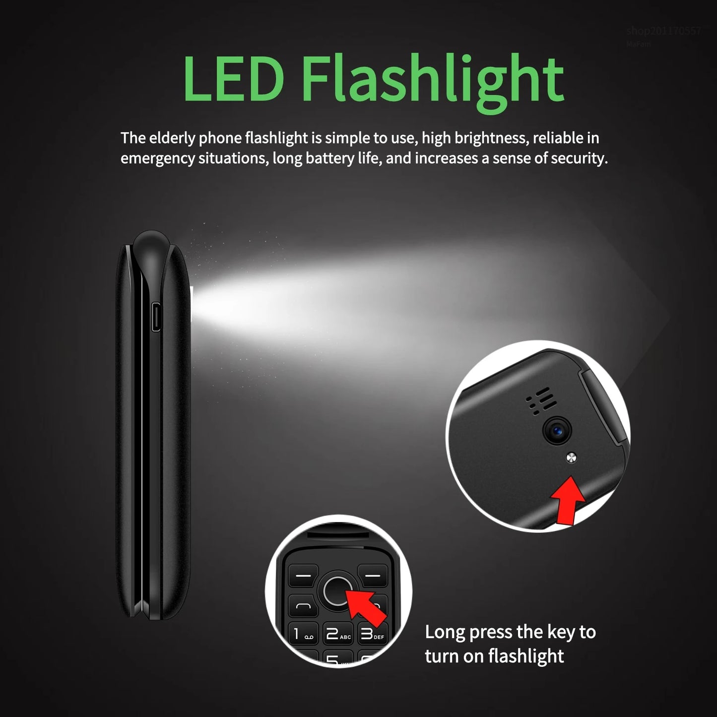 Mini Flip Plastic Mobile Phone Large Silicon Button Camera Speed Dial FM Radio Whatsapp Game Low Price Cover Cellphone Two Sims