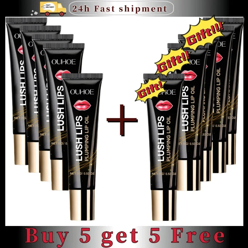 Lip Plumper Oil Instantly Volumising Increase Lip Elasticity Long-lasting Moisturize Lip Plumper Gloss Sexy Beauty Makeup
