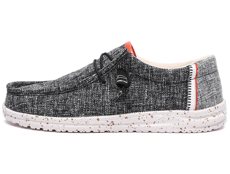 Summer Breathable Men Canvas Shoes Canvass Dude Shoes 2023 Casual Light Big Size 48 49 50 Dropshipping