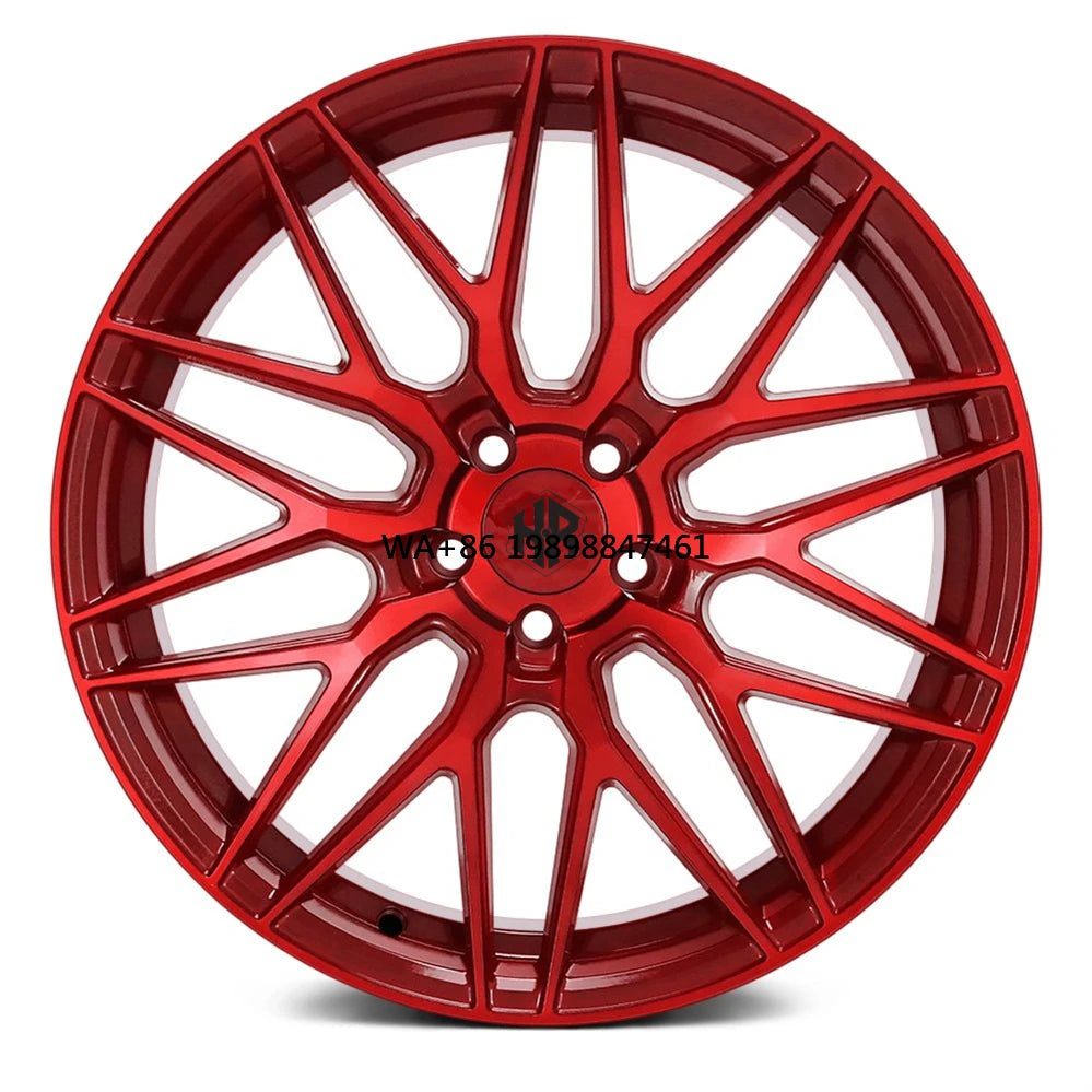Customized 5x112mm PCD Multi Spoke Lightweight 17 18 19 Inch Aluminum Forged Sport Style Car Wheels Rim Passenger Car Wheels