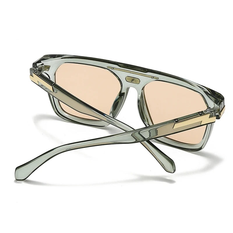 European and American New Cross-Border Exclusive Popular Modern Retro Large Frame Sunglasses Trendy Street Sunglasses Lh281