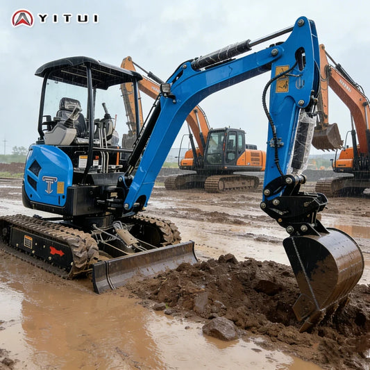 2026 Mini Excavator 2.0 Ton Euro 5 Kubota Engine Multi-Function Compact Digger For Farm Garden & Small Engineering Customized