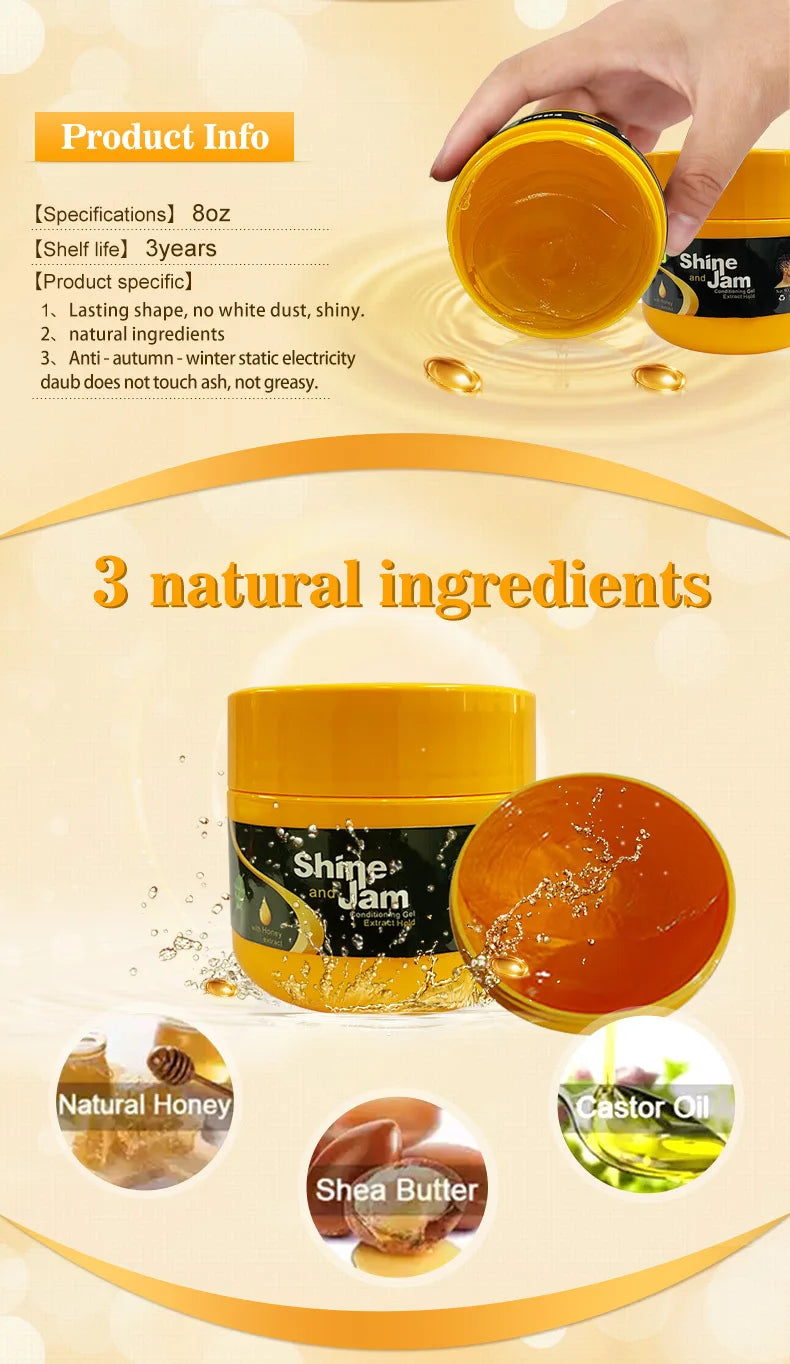 Hair Styling Wax Cream for Women 24 Hour Strong Hold Non-greasy Smoother Edge Tamer Pomade Edge Control Gel Hair Gel Cheveux