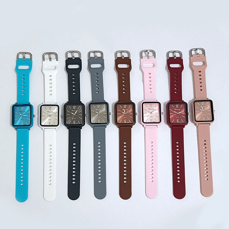 Fashion Women Watch Silicone Quartz Watches for Women Clock Christmas Gift Valentine's Day Ladies WWristwatches Reloj Mujer