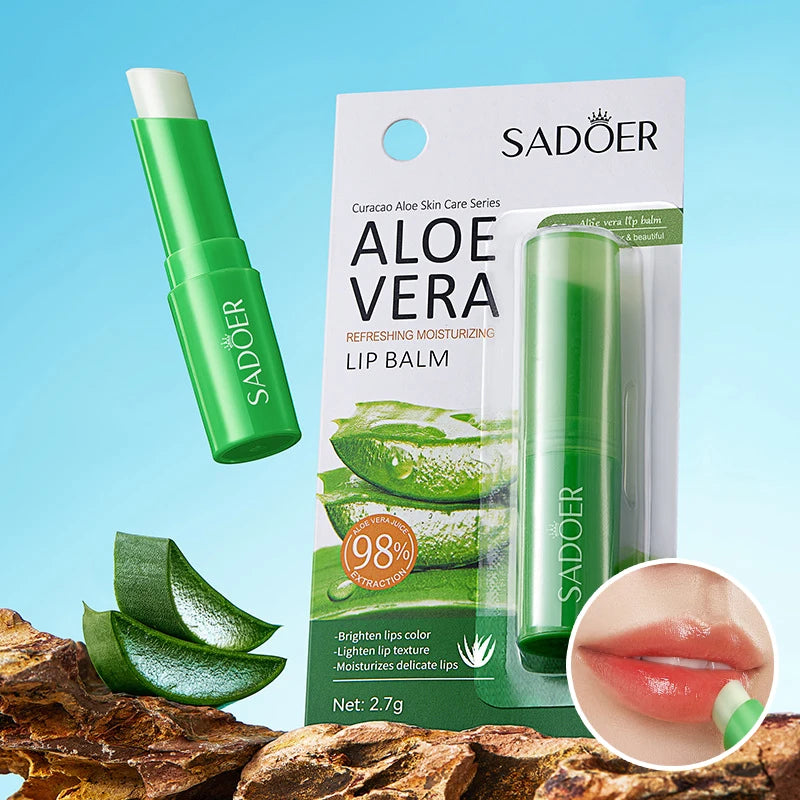 SADOER Men's Shark Grass Vaseline Lip Balm for Autumn and Winter to improve dryness,Beihu Moisturizing Hydrating Lip Balm