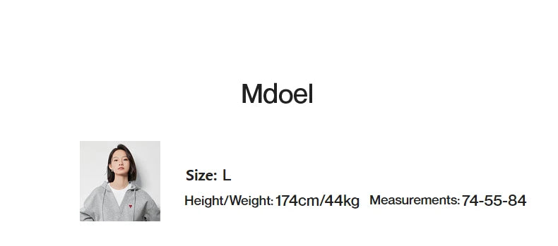 TOYOUTH Women Hoodies Sweatshirt 2024 Autumn New Heart Patter Embroidery Fake Two Piece Hooded Pullover Tops