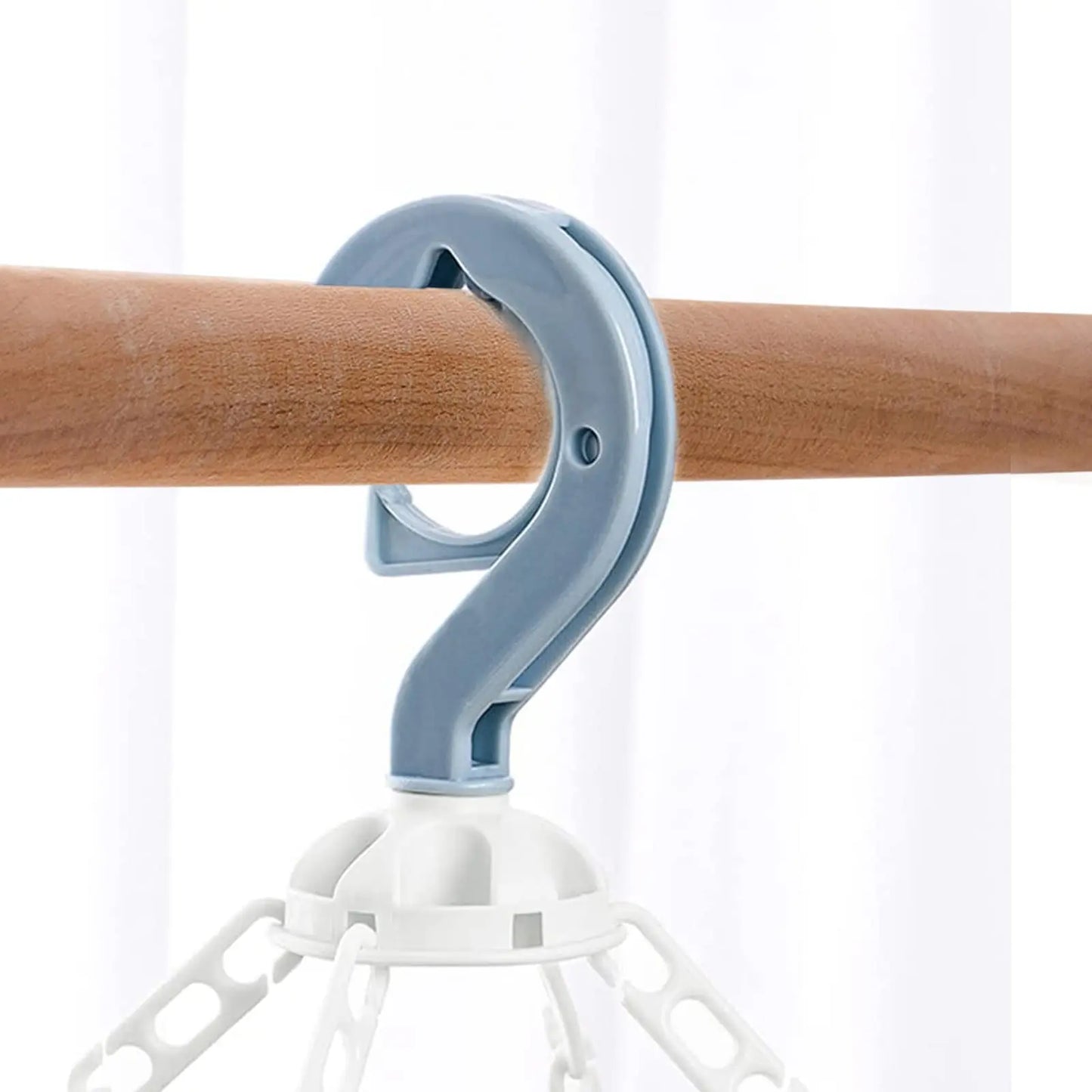 Clothes Drying Hanger with 32 Clips and Drip Foldable Hanging Rack  Laundry Clothes Hanger for Drying Socks Lingerie underwear