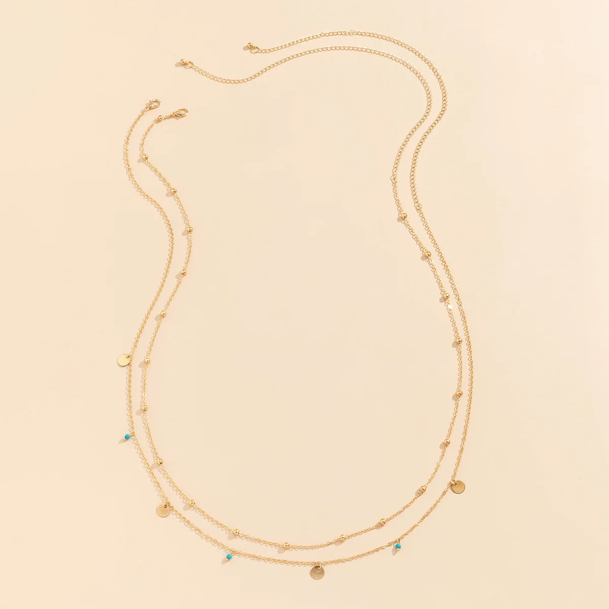 Spring Summer New Boho Minimalism Multilayer Waist Beads Women Fashion Geometric Sequins Belly Chain Sexy Body Chain Jewelry