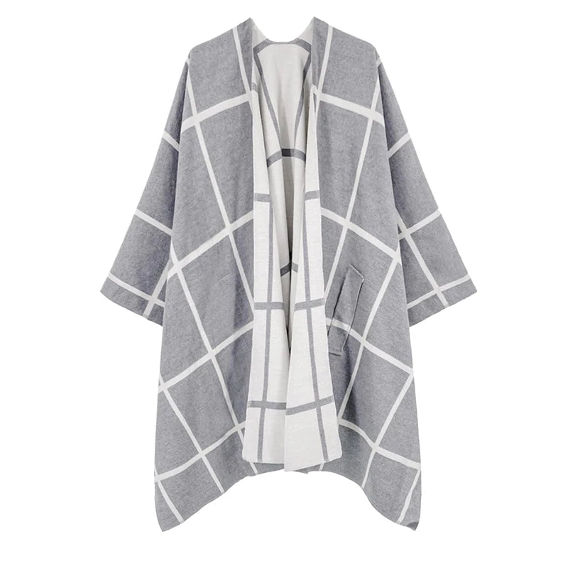 2024 New Poncho Women Luxury Winter Warm And Fashionable Comfortable Windproof luxery designer women Shawl Outing