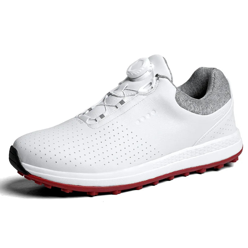 Golf Shoes Rotating Buckle Casual Shoes Breathable Mesh Sports Shoes High-quality Sneakers Brand Solid Color Thick Sole