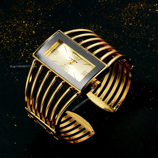 Womens Watch Luxury Fashion Rose Gold Bangle Bracelet Watch Women Dress Clock Female Lady Saati Girls Wristwatch Relojes