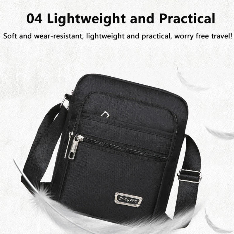 1Pieces Brand New Men Crossbody Bags Male Nylon Shoulder Bags Boy Messenger Bags Man Handbags Mountaineering Bag Christmas Gifts