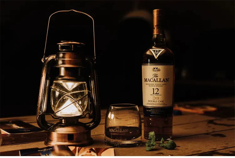 Macallan Exclusive Single Malt Whiskey Glass Crystal Wine Tumbler Vodka Cognac Brandy Snifter Gather Together Mouth Tasting Cup