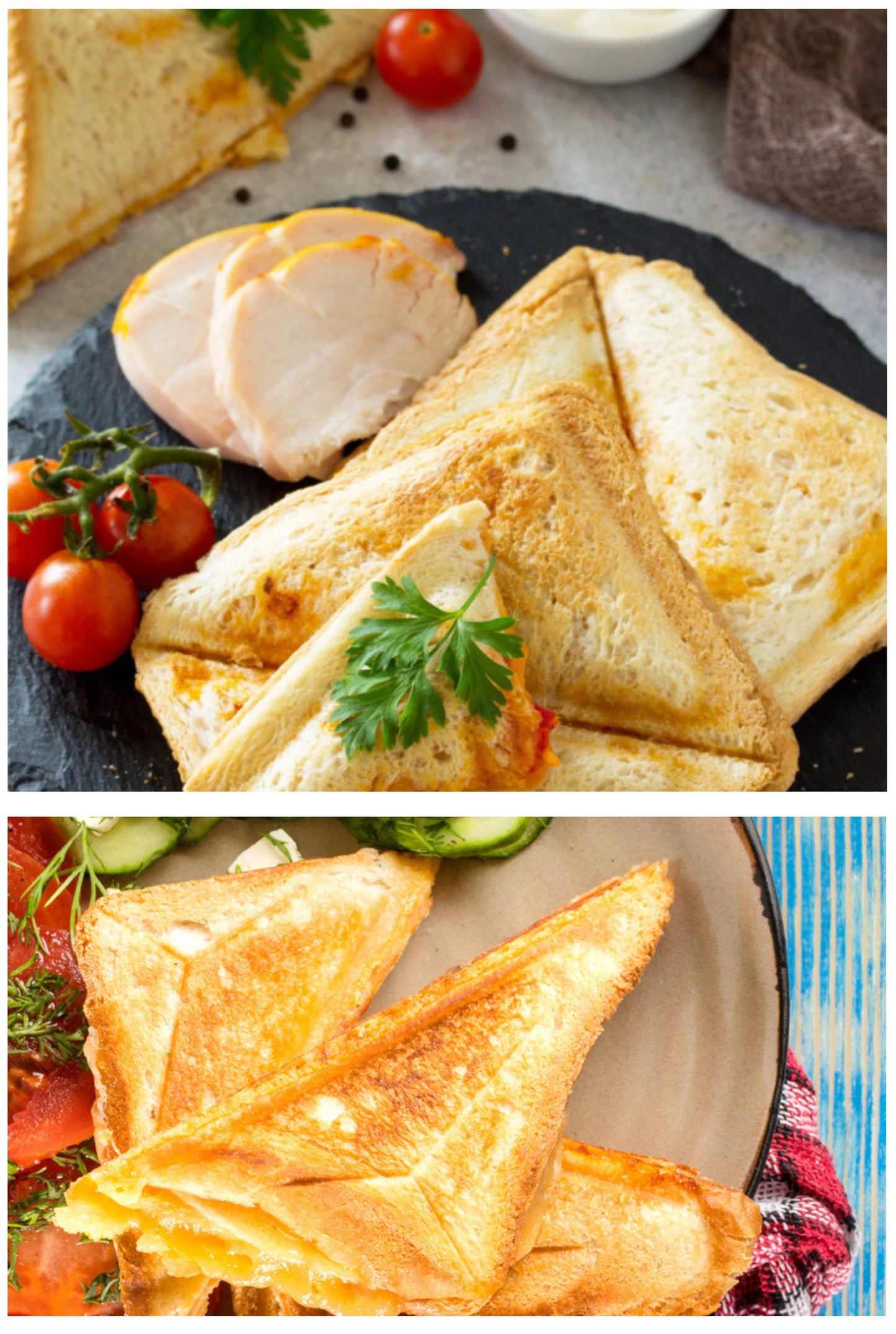 Electric Waffle Maker Panini 750W Sandwich Maker Cooking Kitchen Appliances Breakfast Waffles Machine Non-stick Iron Pan Sonifer