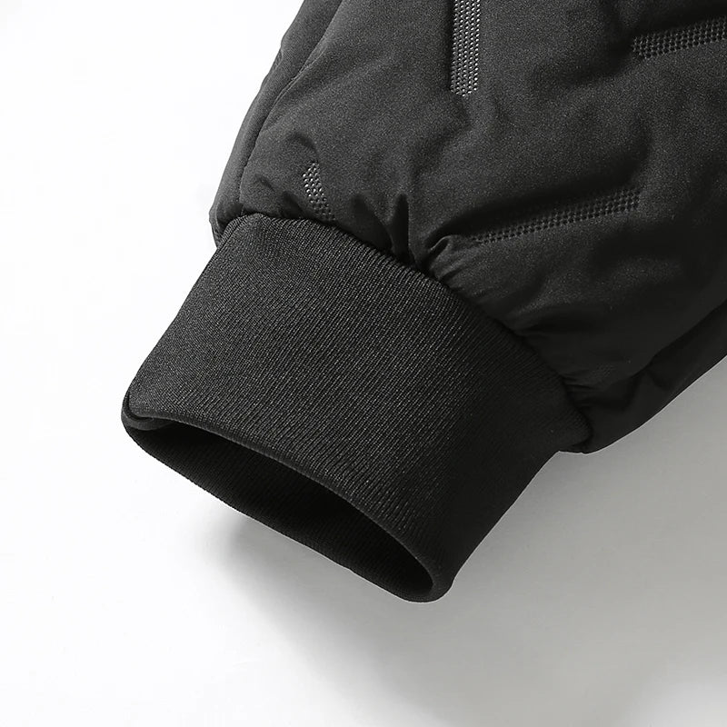 Men Winter Casual Pants 2024 New Thick Lambswool Windbreak Warm Pant Men Fashion Joggers Fleece-Lined Trousers Men Plus Size 8XL