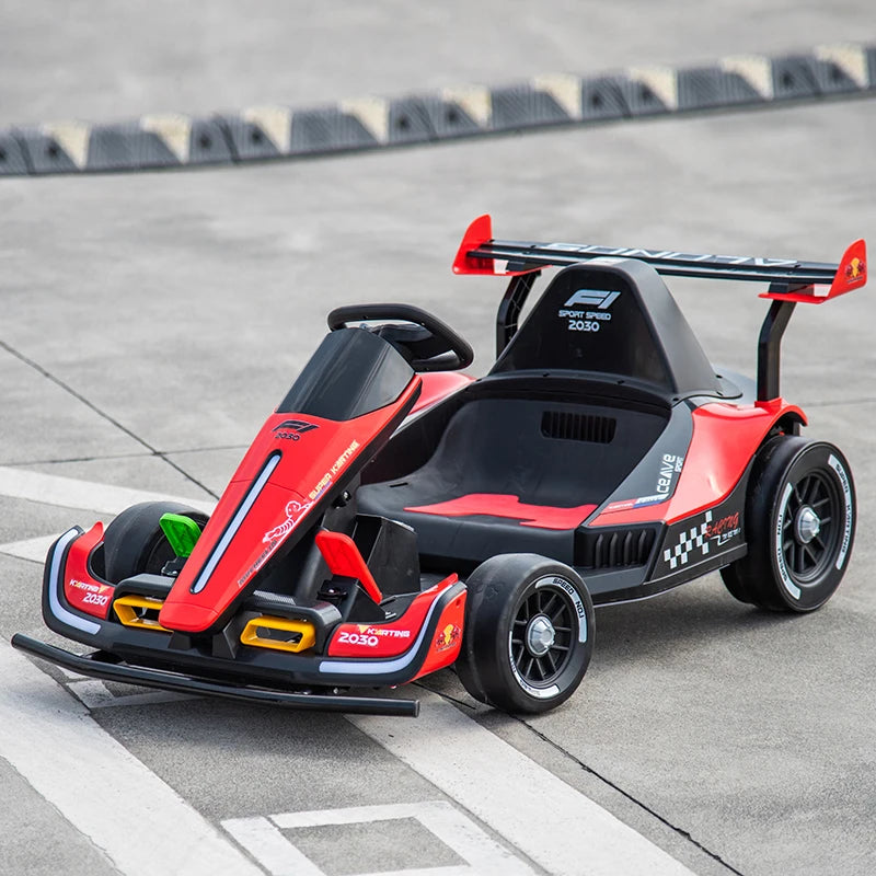 Go Kart for Kids Toy Drift Car Rechargeable Battery Operated Adults Can Ride Child Toy Electric Racing Car