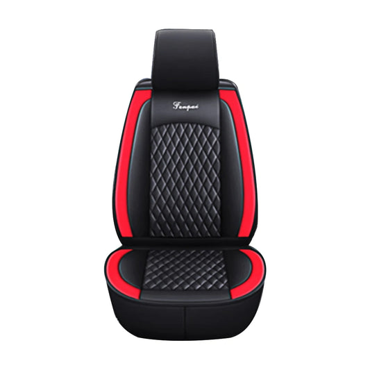 Black Red Car Seat Covers  5-Seats Protection Cushion Ct0008  Universal Seat Cover