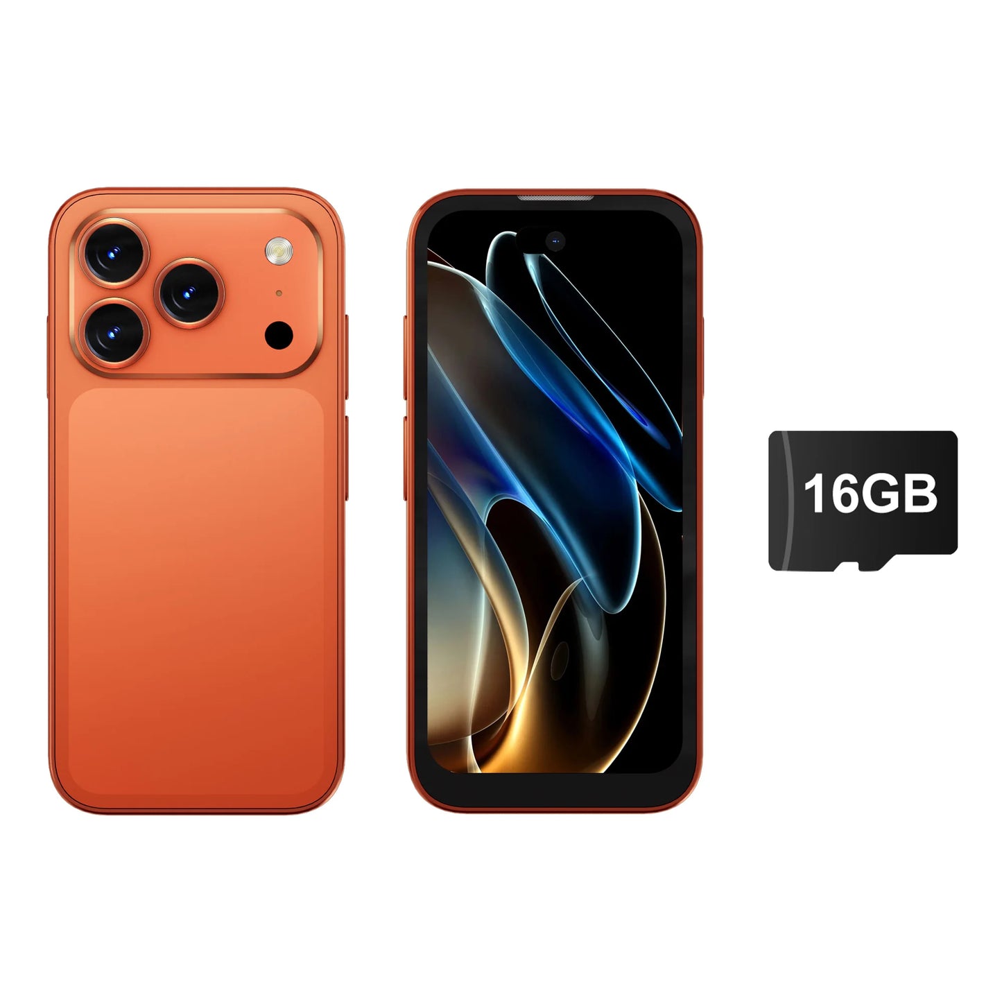 SERVO 17PRO MAX Small Smartphone 3.75" Screen 3G WCDMA Android OS Play Store Face Unlock WiFi Mini Smart Phones Dual SIM Standby