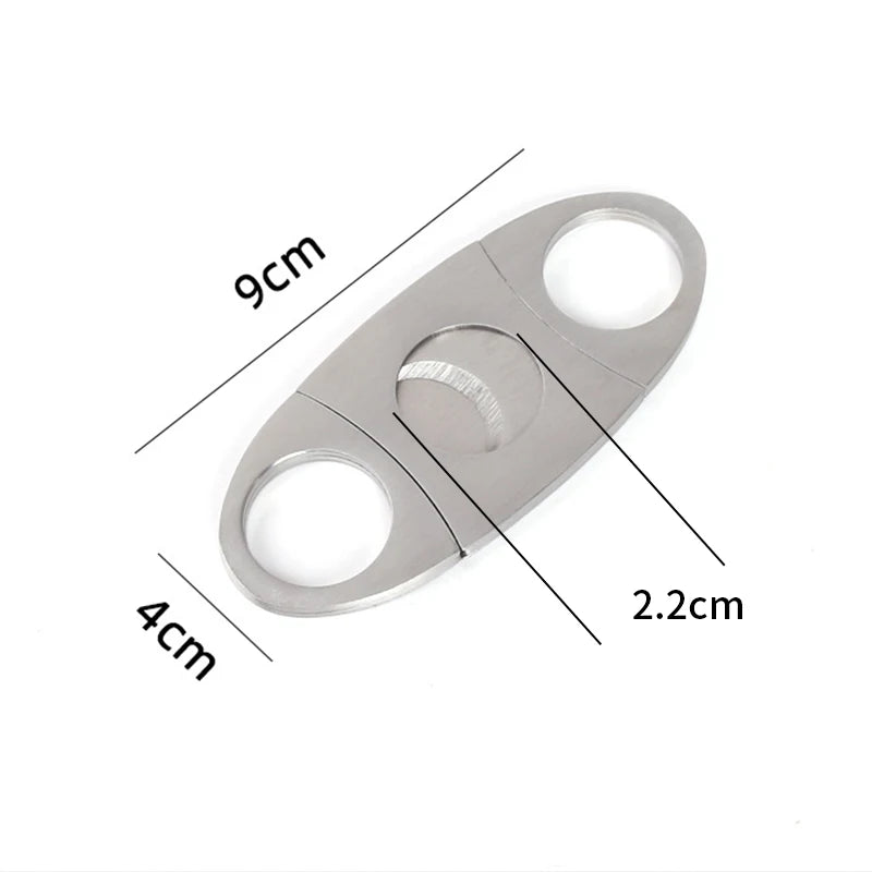 New Cigar Cutter Stainless Steel Sharp Cigar Cutter Manual Cigarette Breaker Scissors Accessories Wedding Party Souvenir Gifts