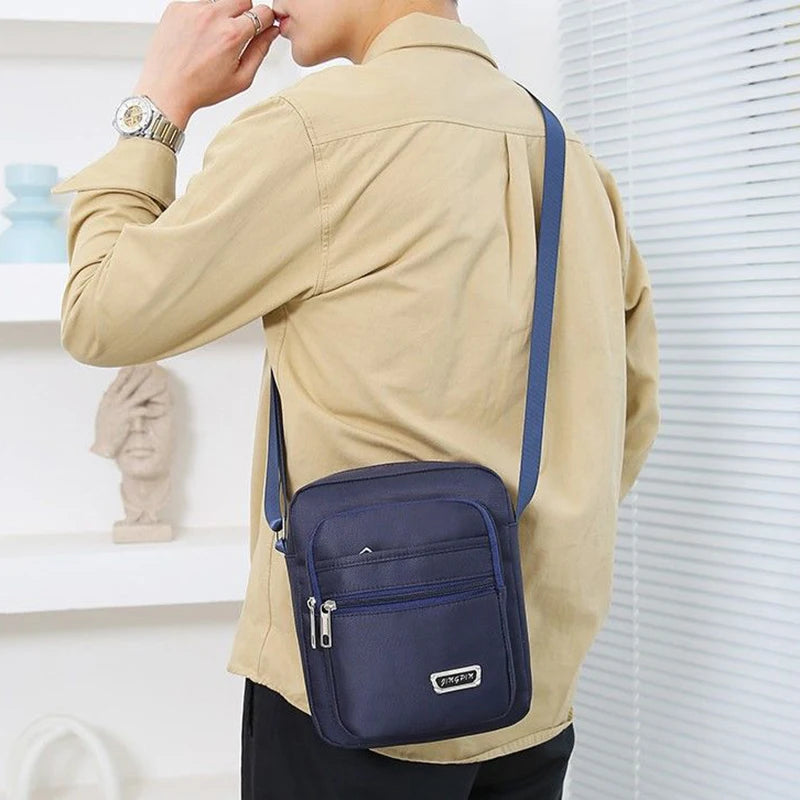 1Pieces Brand New Men Crossbody Bags Male Nylon Shoulder Bags Boy Messenger Bags Man Handbags Mountaineering Bag Christmas Gifts