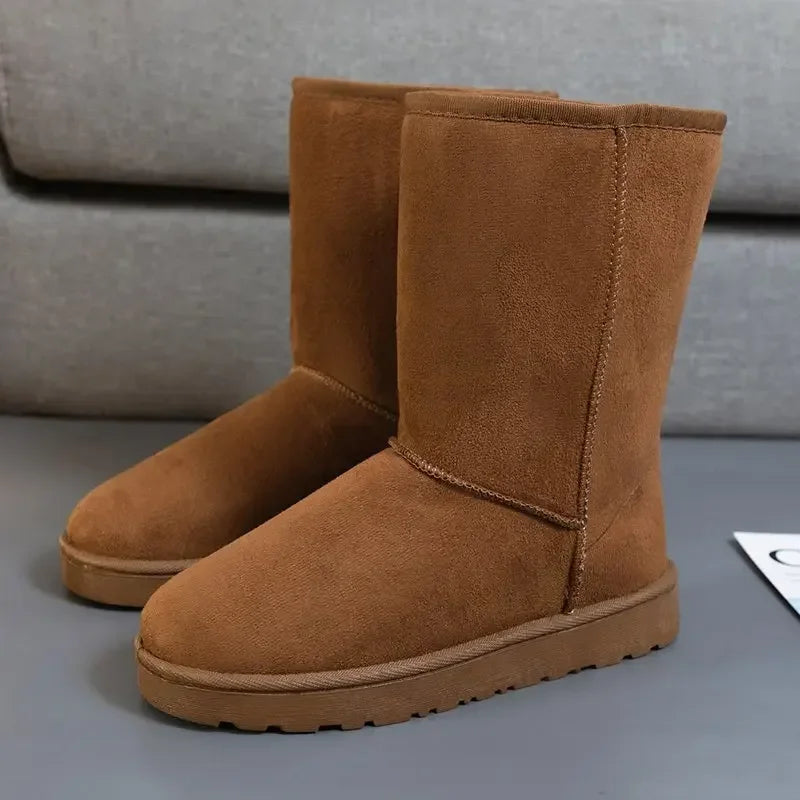 Women's Shoes 2021 Winter New Women Snow Boots Ladies High Quality Warm Australia Boots Set Foot Boots for Women Botas Mujer
