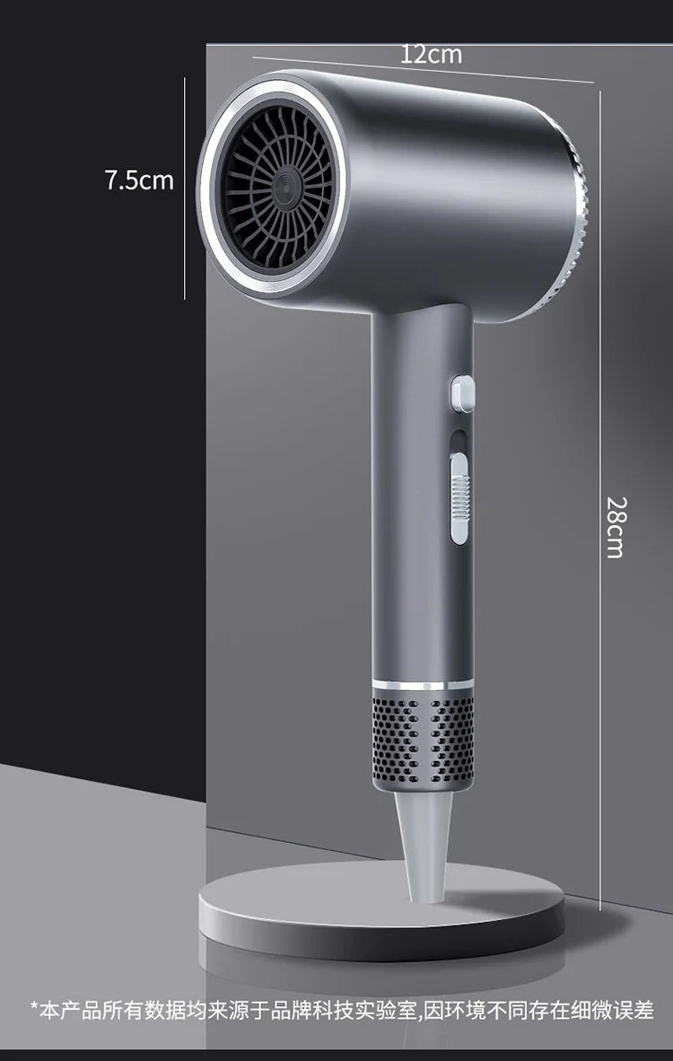 New 2400W High-Speed Hair Dryer With Blue Light Negative Ion Quick Drying And Silent Hair Care, Dedicated For Home Hair Salons