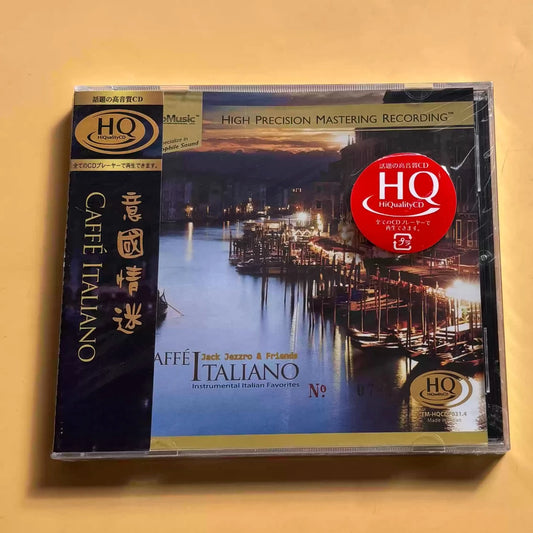 Jack Jezzro "Caffé Italiano" Instrumental Italian Favorites TopMusic HQCD Audiophile Jazz Crossover Limited Numbered CD