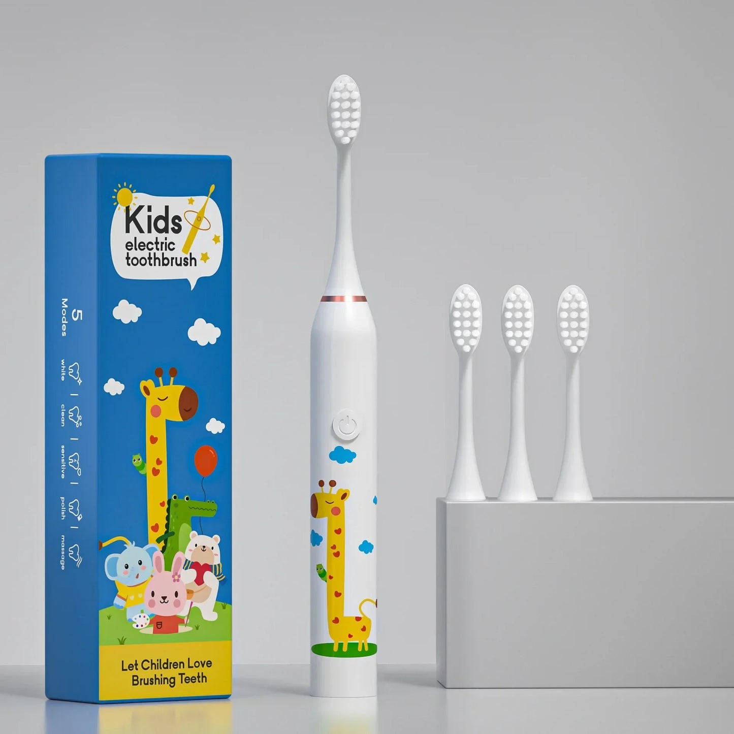 Xiaomi Mijia New Child Sonic Electric Toothbrush Electric Cartoon Toothbrush for Kids Replace Kids Electric Toothbrush