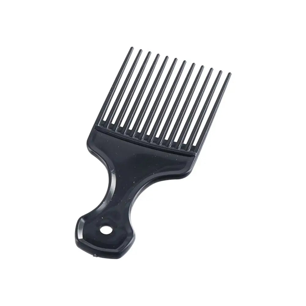 Hair Styling Tools Plastic Fork Hairbrush Black Wide Teeth Insert Hair Combs Professional Anti-Static Pick Comb Women/Men