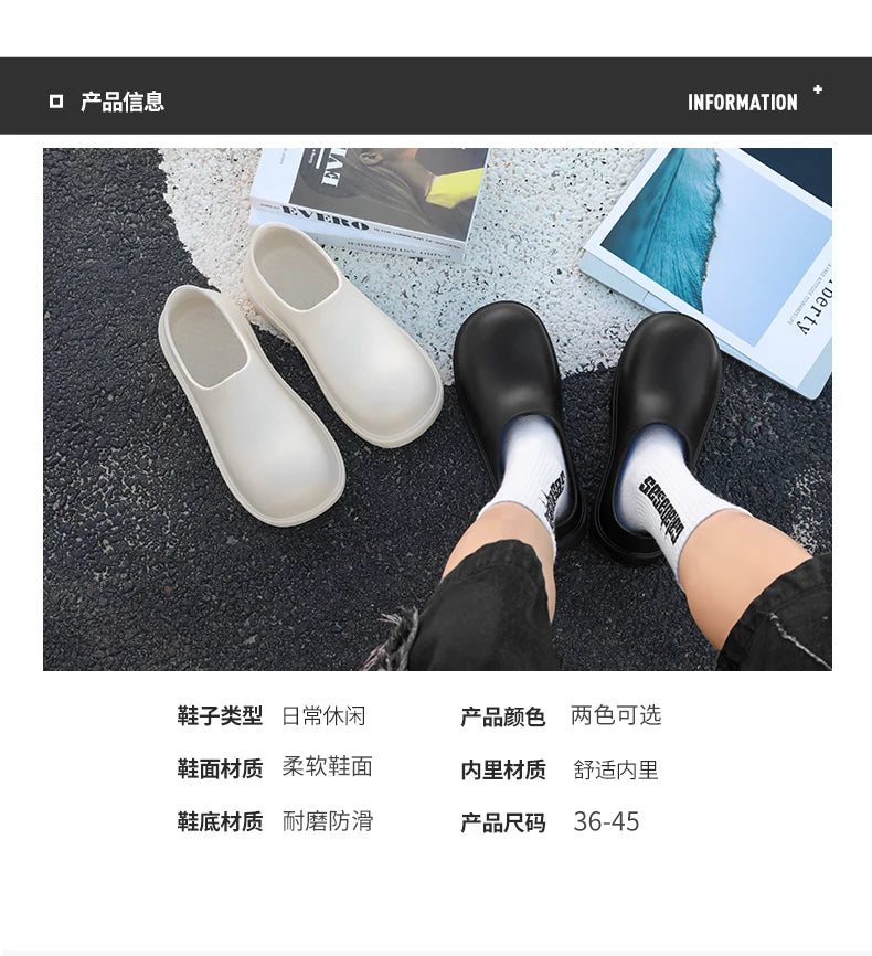 Slippers for men, spring trendsetters, height increasing thick soled big toe shoes, stylish men, summer outerwear, casual fashio