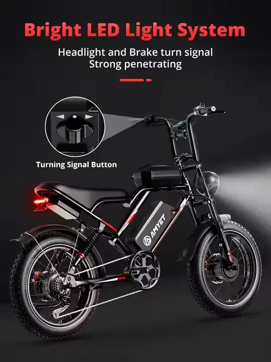 USA Stock 2000w Fat Tire Motos City Mountain Dirt Bicicleta Electrica E-bike Ebike E Bike Electric Bicycle