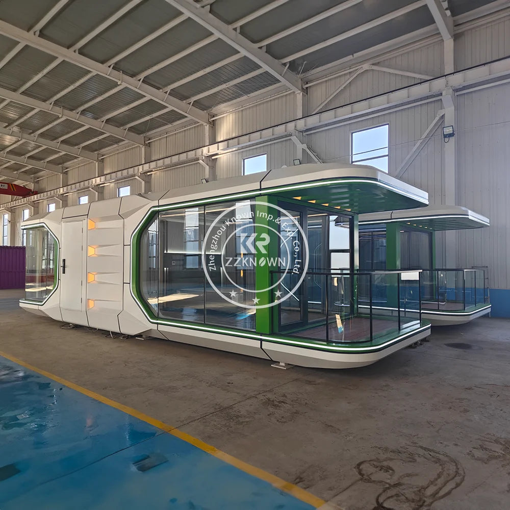 China Steel Frame Modular Modern Foldable Prefab Luxury Expandable Folding Container Houses
