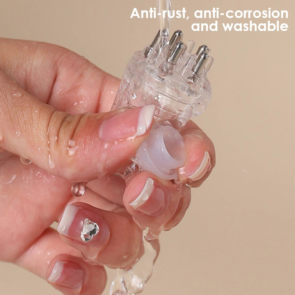 Scalp Applicator Head Massage Comb And 30ml Hair Essential Oil Hair Growth Products Medicine Liquid Applicator Massager Brush