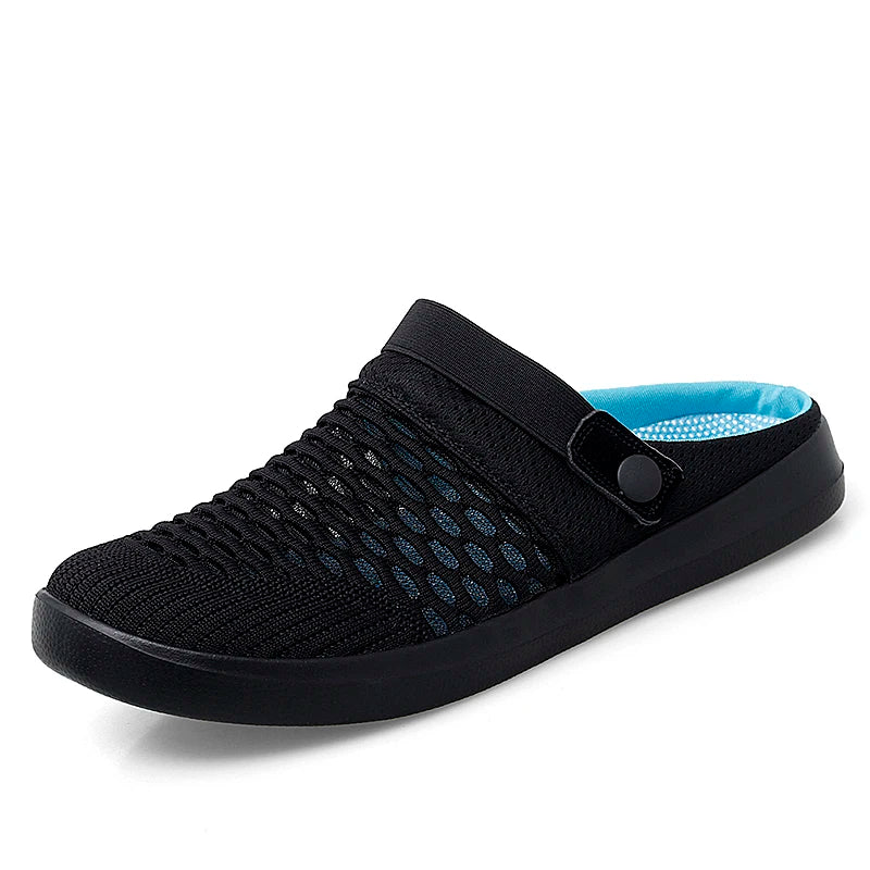 Casual Breathable Men Sandals Summer Outdoor Lightweight Fashion Slippers New Arrivals Slip-on Male Mesh Beach Shoes for Male