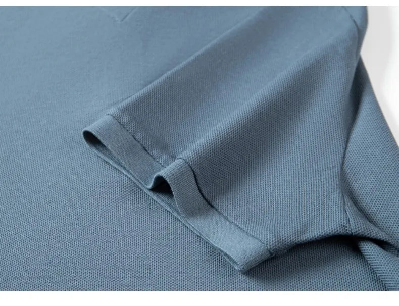 High end brand 100% cotton short sleeve polo shirt luxury pony embroidery men's summer comfort fashion designer new Paul T-shirt