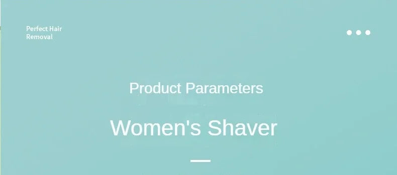 Waterproof Hair Removal Machine Trimmer Knife Tip Women Whole Body Washable Armpit Hair And Leg Hair Without Black Spots