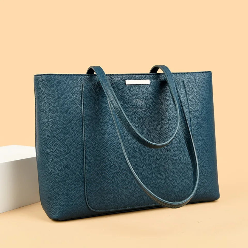 Large Capacity Women Shoulder Tote Bag Pu Leather Hand Bags for Women 2025 Designer Daily commuting Handbags HIgh Quality Sac