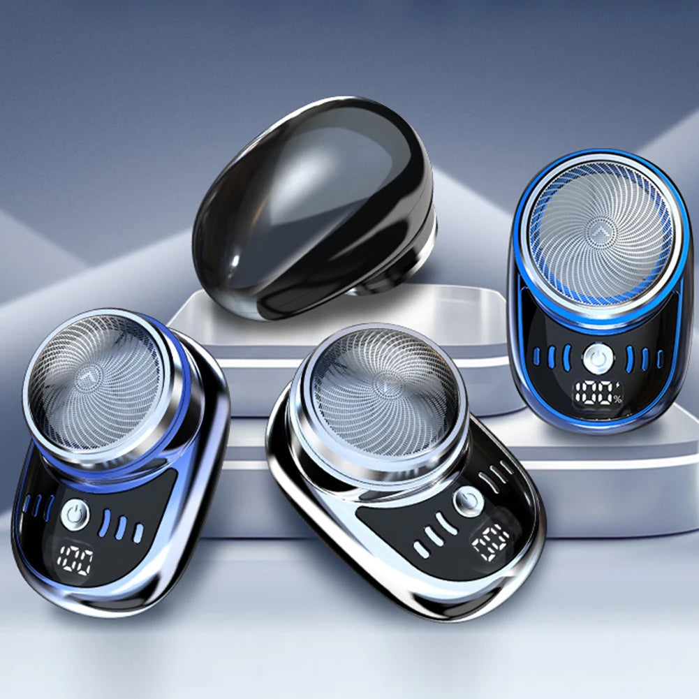 Mini Electric Travel Shaver For Men Pocket Size USB Charging Portable Painless Cordless Trimmer Knive Face Beard Razor