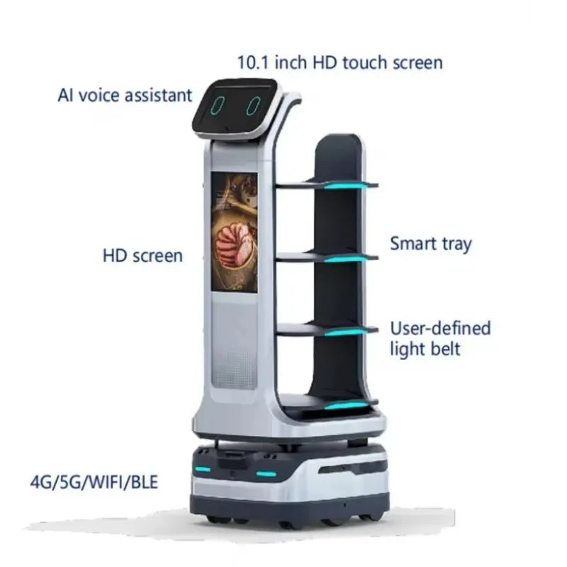 Automatic navigation food delivery robot intelligent waiter service robot